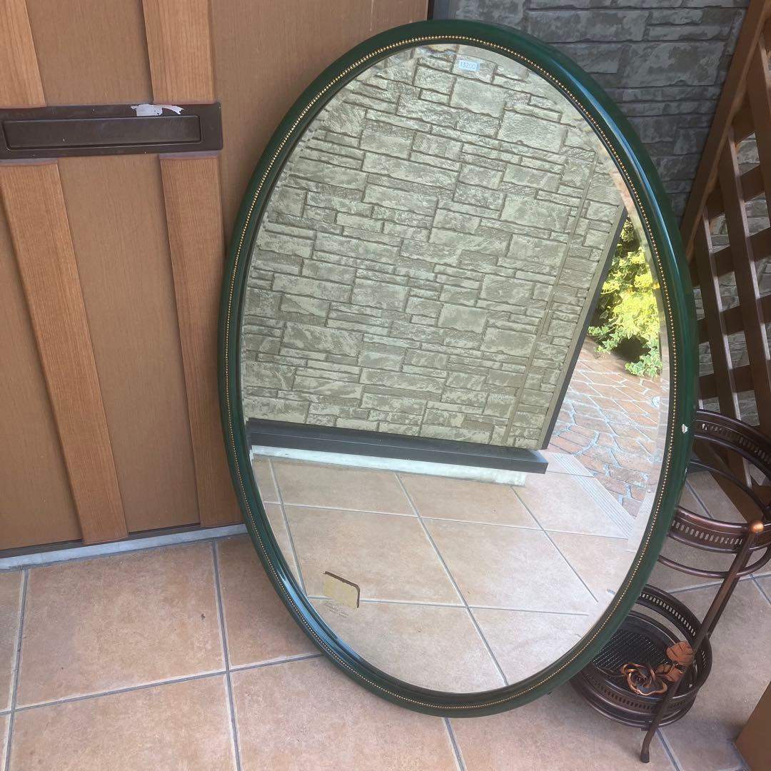 フランス製　フランスミラー　ヴィンテージ ミラー　壁付け　姿見　ウォールミラー