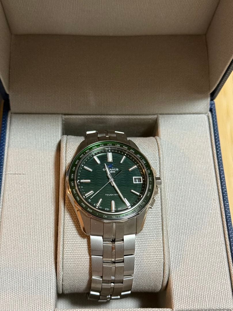 【新品・保証あり】CASIO オシアナス マンタ　OCW-S400-3AJF