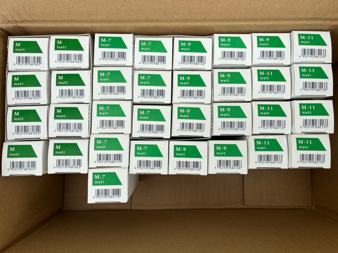 エドル　カラー　　マット系　グリーン系　29本