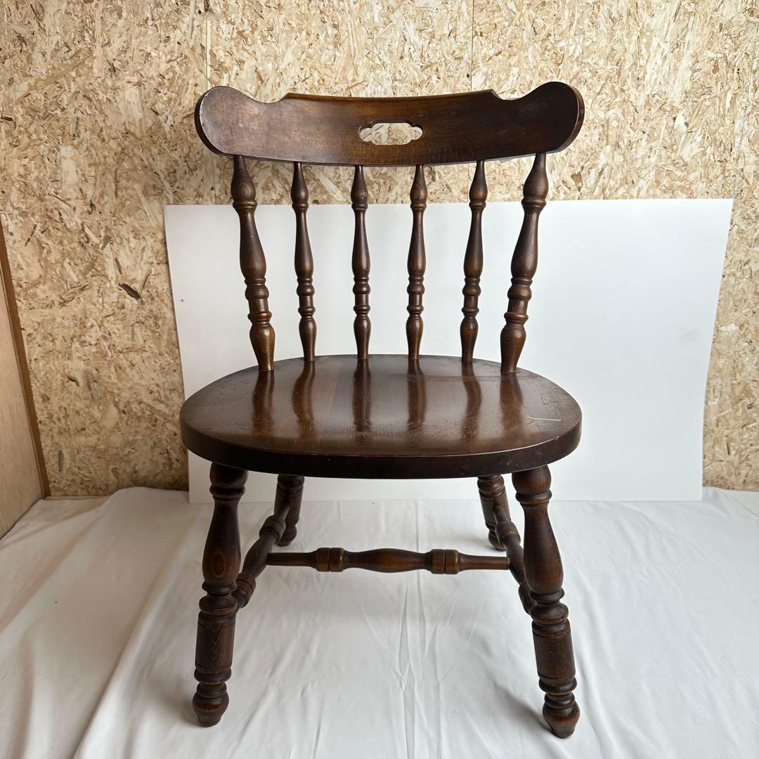 良品 柏木工 ウィンザーチェア アンティーク