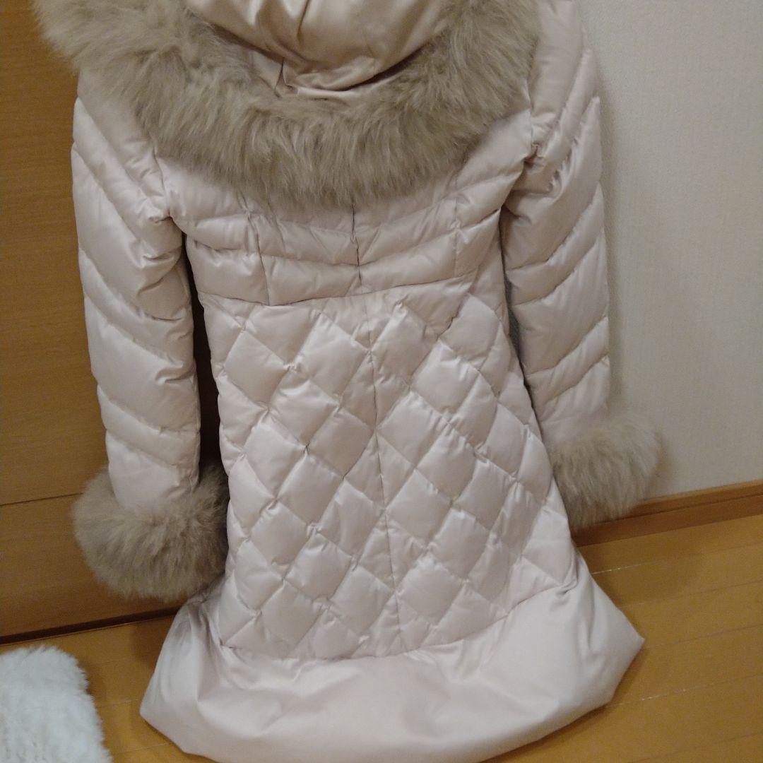 EIMY DOWN DRESS 2019 ダウンドレス ピンクベージュ Sサイズ