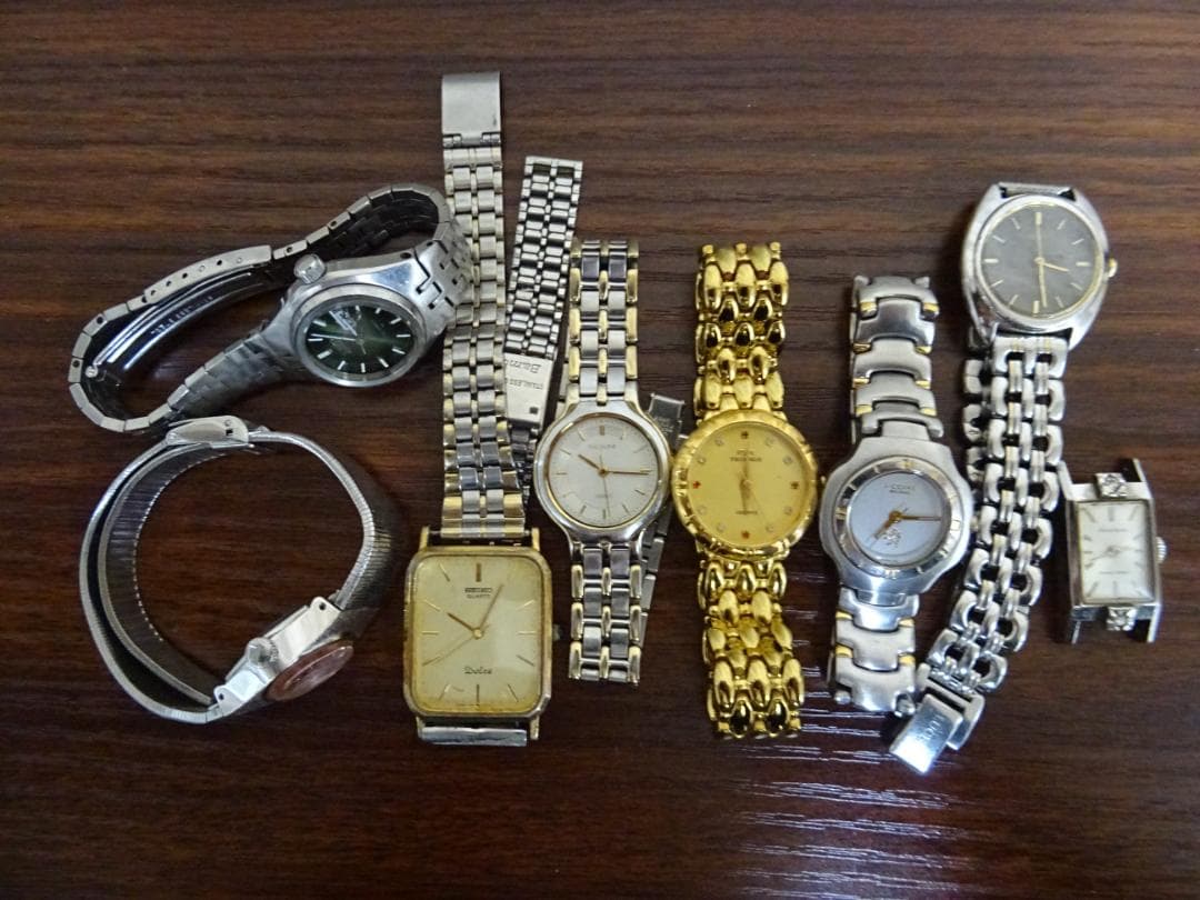 ナ*ナ様 岡030 時計 8点 まとめ売り セイコー テクノス 他