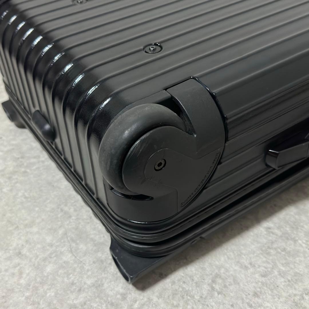 美品 RIMOWA サルサ 35L 2輪ブラック TSA 機内持込 851.52