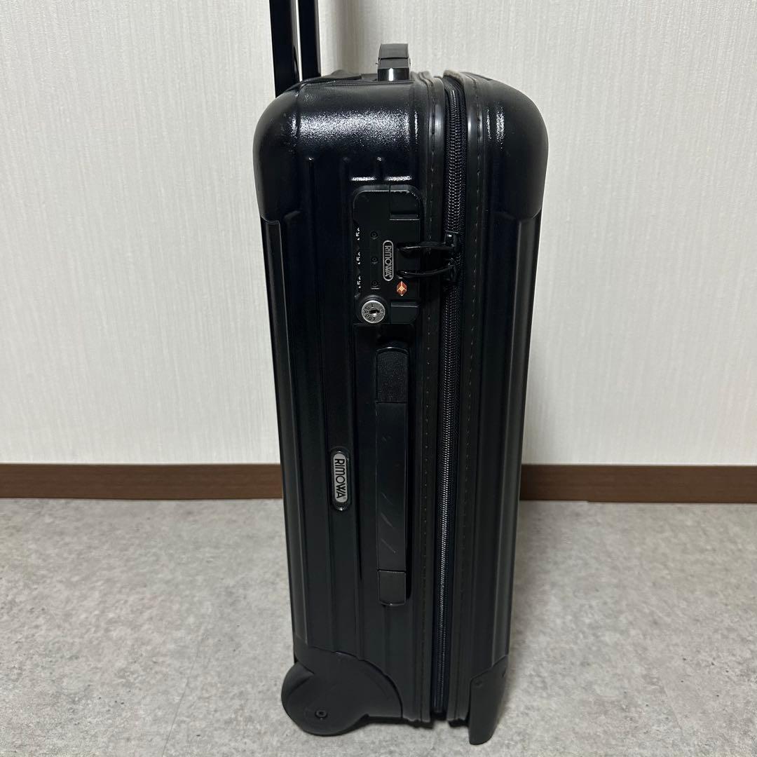 美品 RIMOWA サルサ 35L 2輪ブラック TSA 機内持込 851.52