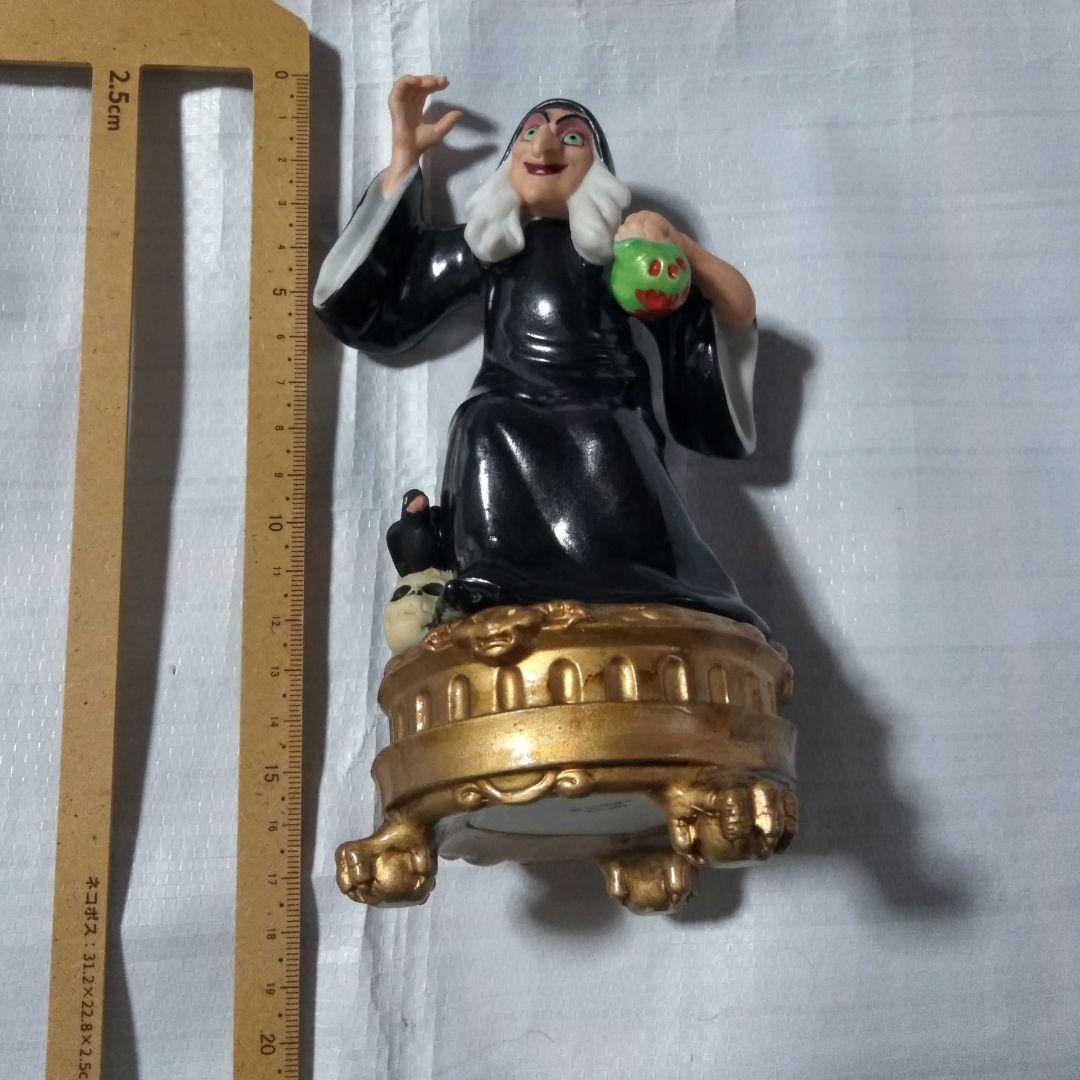 ディズニー 白雪姫 魔女 置物 フィギュリン