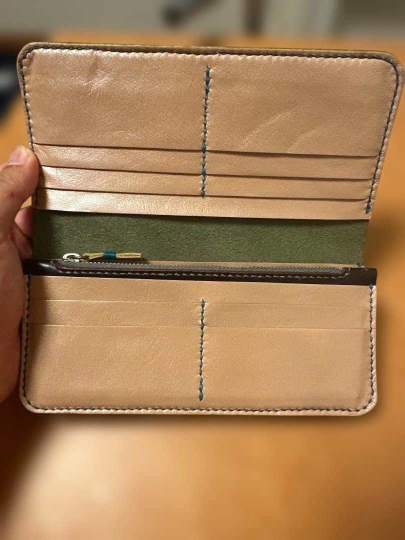 ハンドメイド　長財布