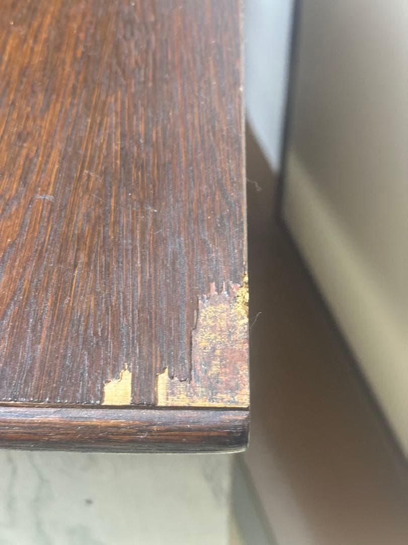 木製アンティークタンス 3段 引き出し1940年代フランス　オーク材　西洋