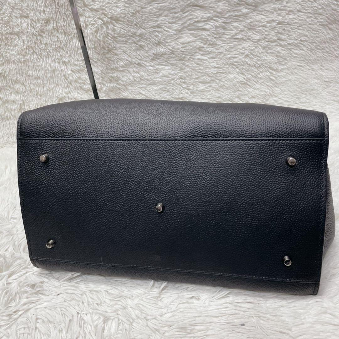 JISTORY　ボストン　ブラック　トートバッグ　金具　レディース　大容量