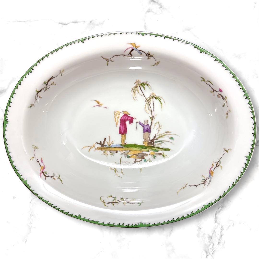 【定価35万円】レイノー シキオン　リモージュ　RAYNAUD　オーバル型　5客