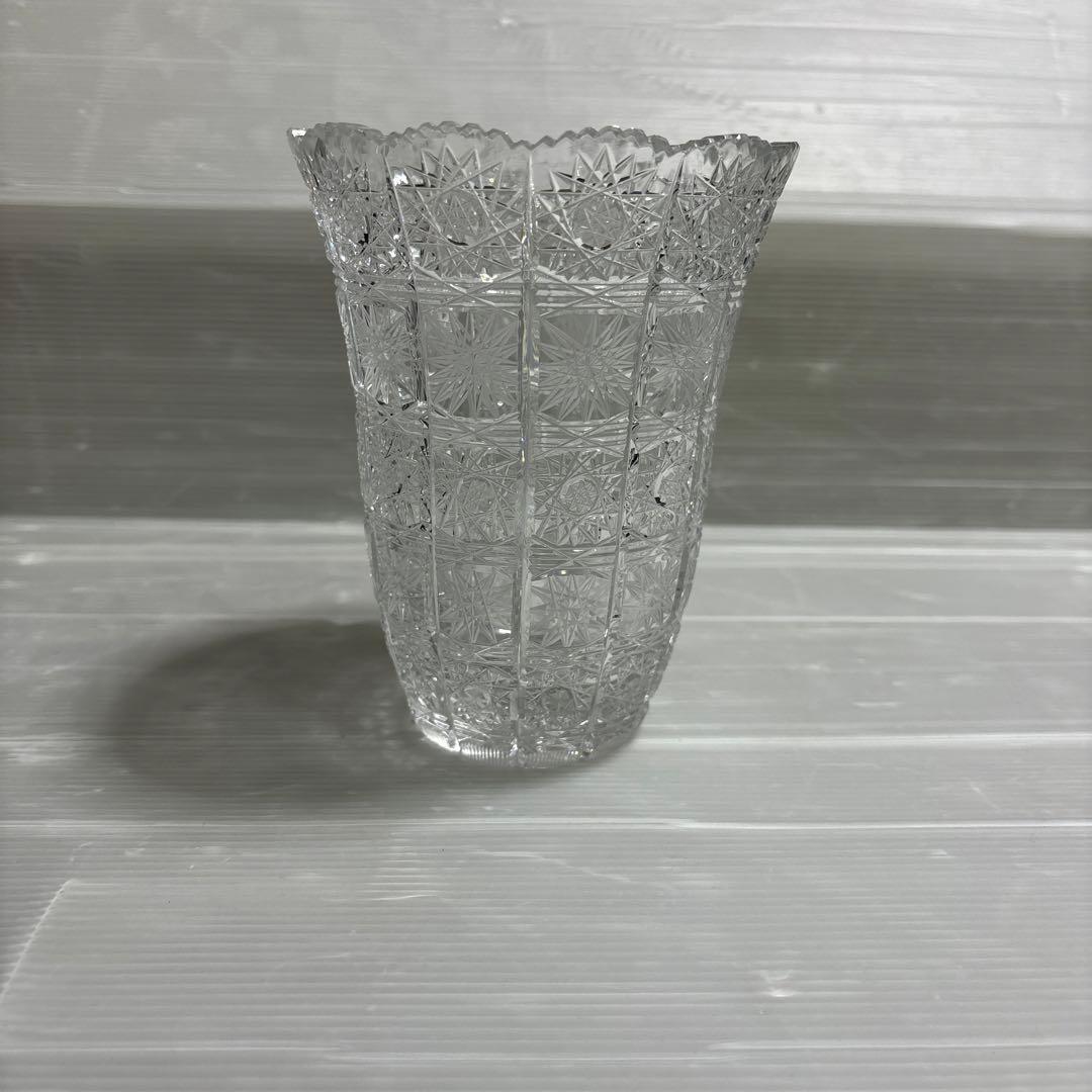 花瓶　　クリスタルガラス