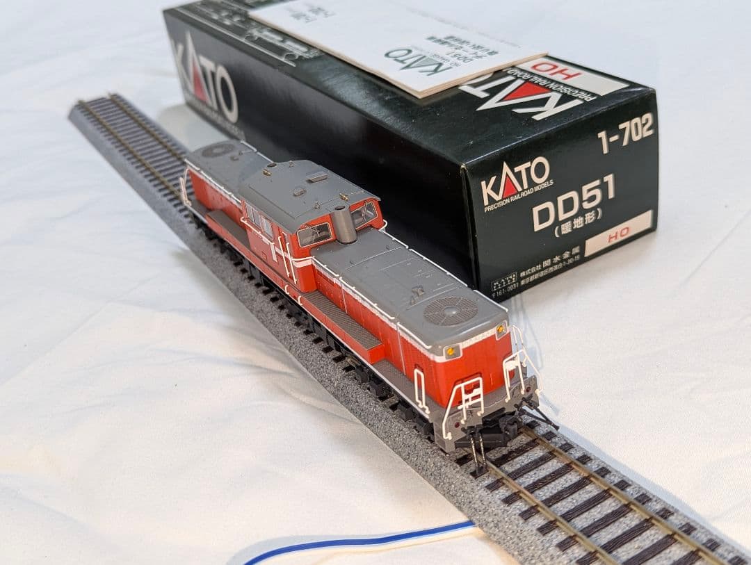 KATO　DD51　暖地形　【1-702】　HOゲージ　１６番ゲージ
