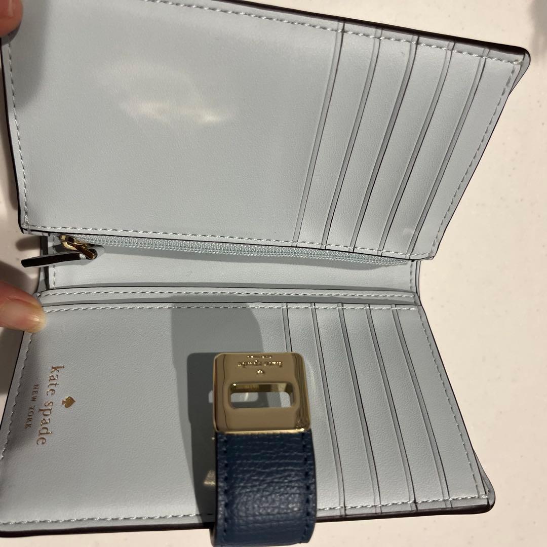 kate spade【新品】ケイトスペードフローラルアップリケウォレット　財布