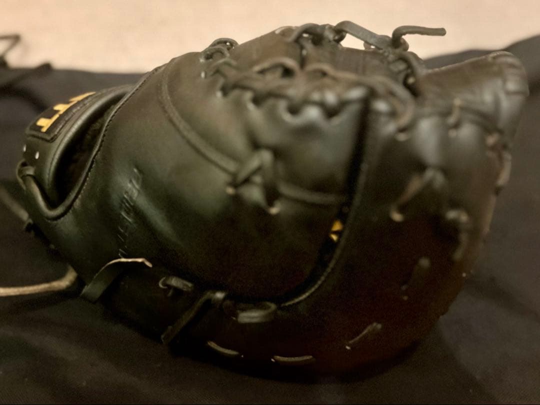 【希少旧ラベル】ZETT プロステータス 左利き 軟式グローブ ファーストミット