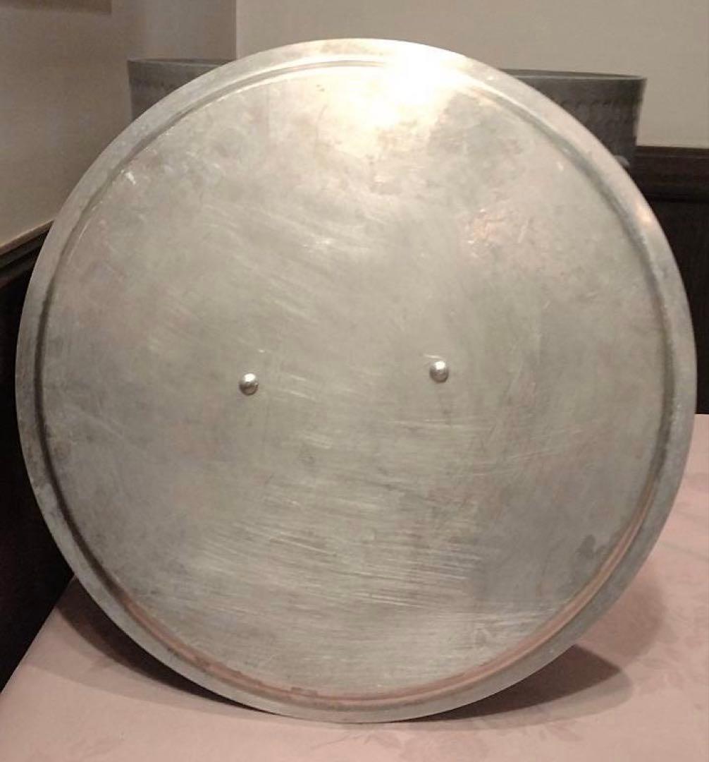 アルミ打ち出し寸胴鍋 蓋付き 36cm