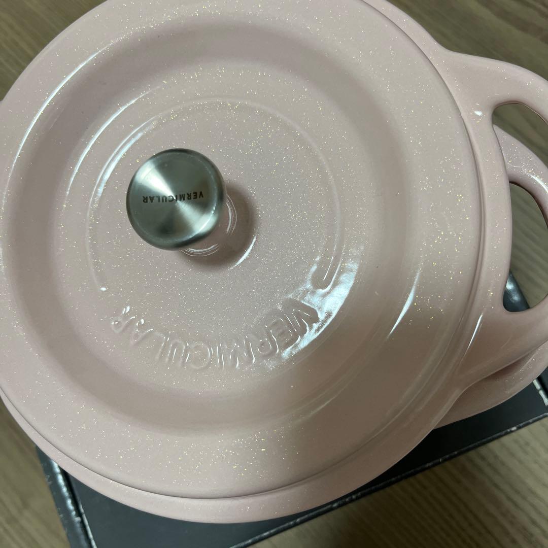 本日価格VERMICULAR 両手鍋 18cm ピンク