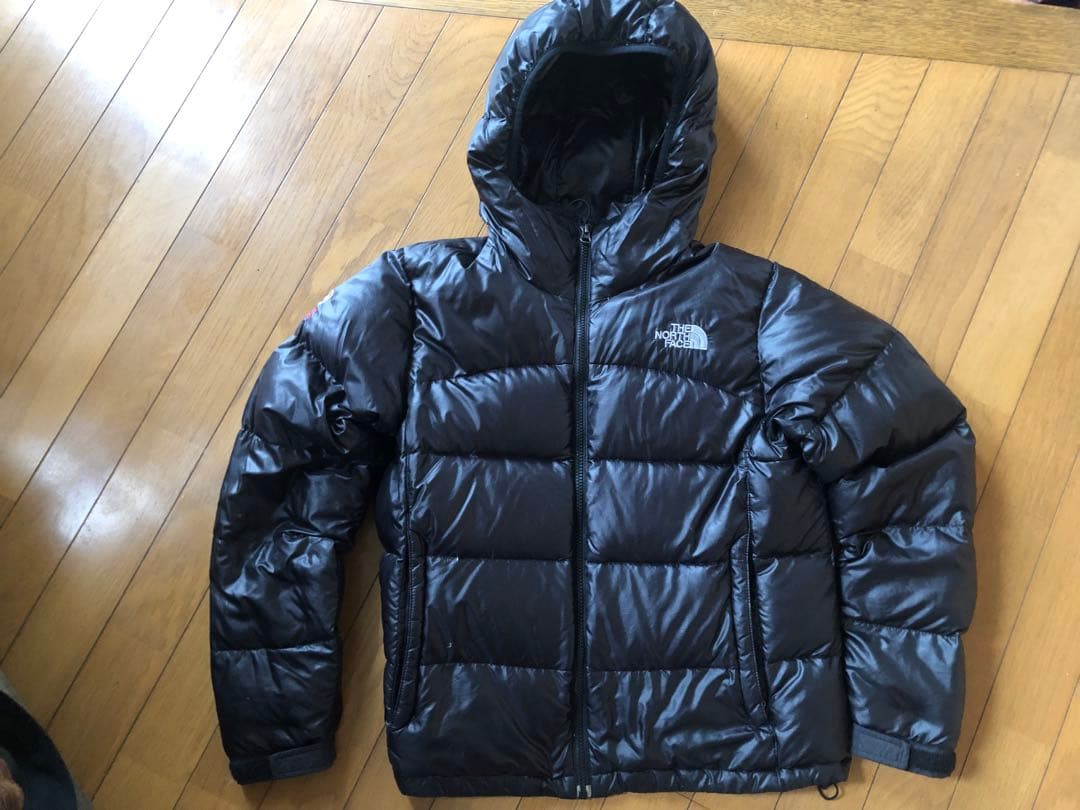 ノースフェイス SUMMIT フードダウン ブラック レディースM