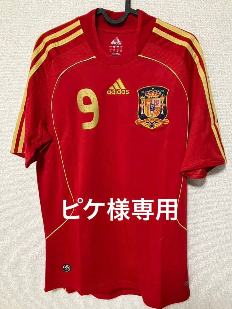【ピケ】サッカースペイン代表2008年モデル〈フェルナンドトーレス#9〉