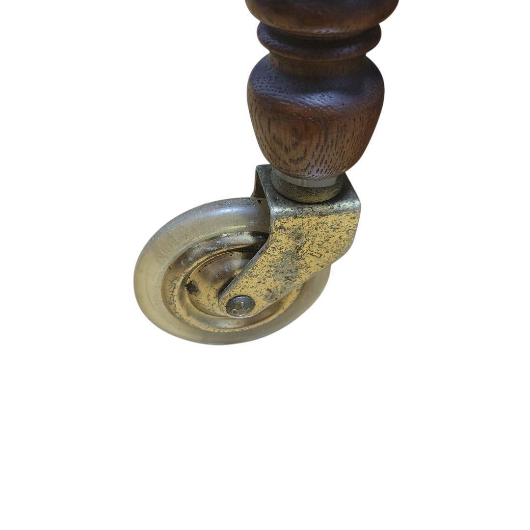 【美品】karimoku　カリモク　キッチンワゴン　ティーワゴン　昭和レトロ