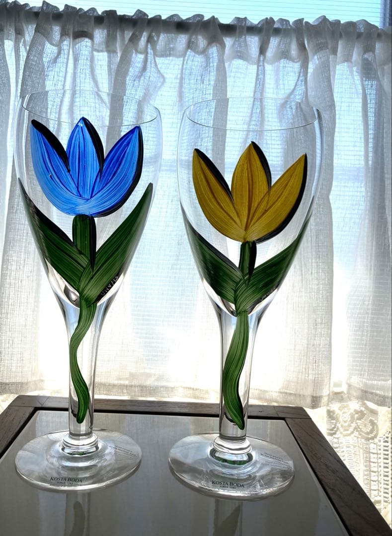 KOSTA BODA コスタボダ　ウルリカ　ワイングラス　チューリップ　未使用品
