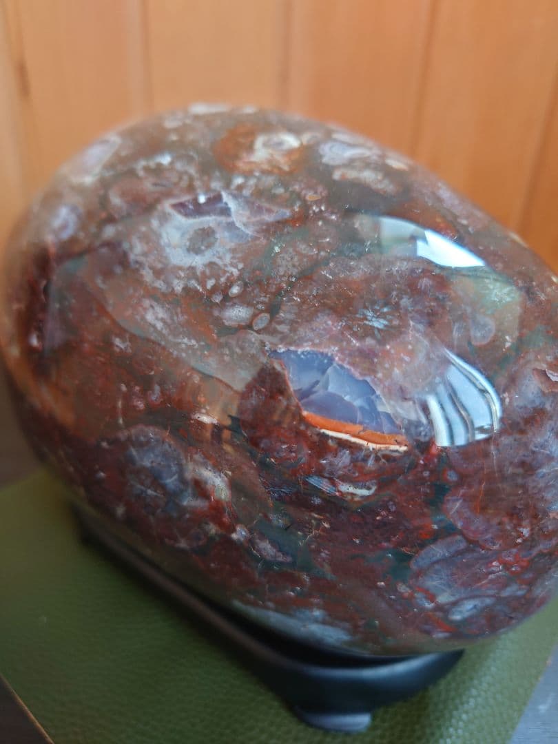 津軽　錦石 花子石　鑑賞石　青森県津軽西海岸　自然石　盆石　水石