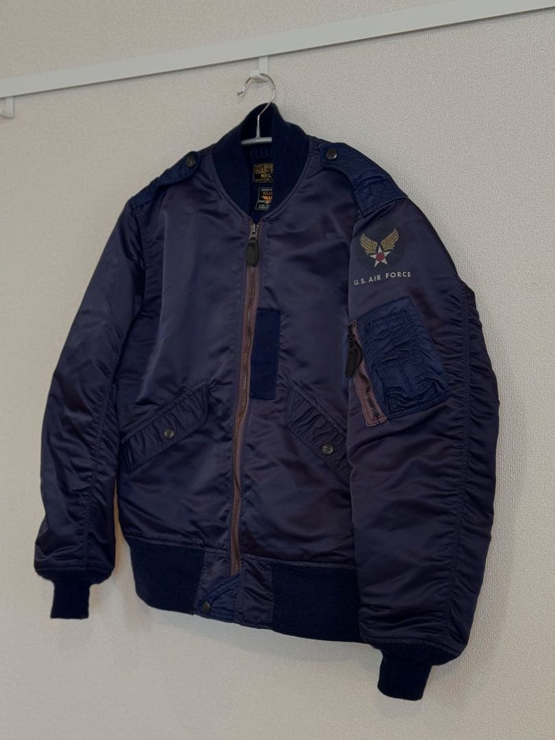 T*E様 JELADO MA-1フライトジャケット ネイビー