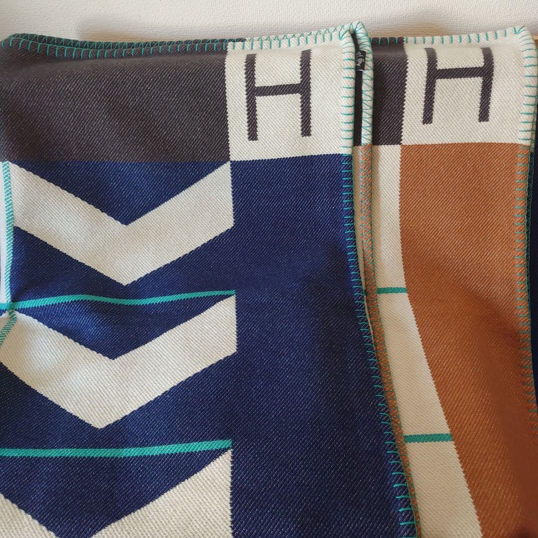 【ネパール製カシミヤ】HERMESアヴァロンHクラブ未使用品20%OFF