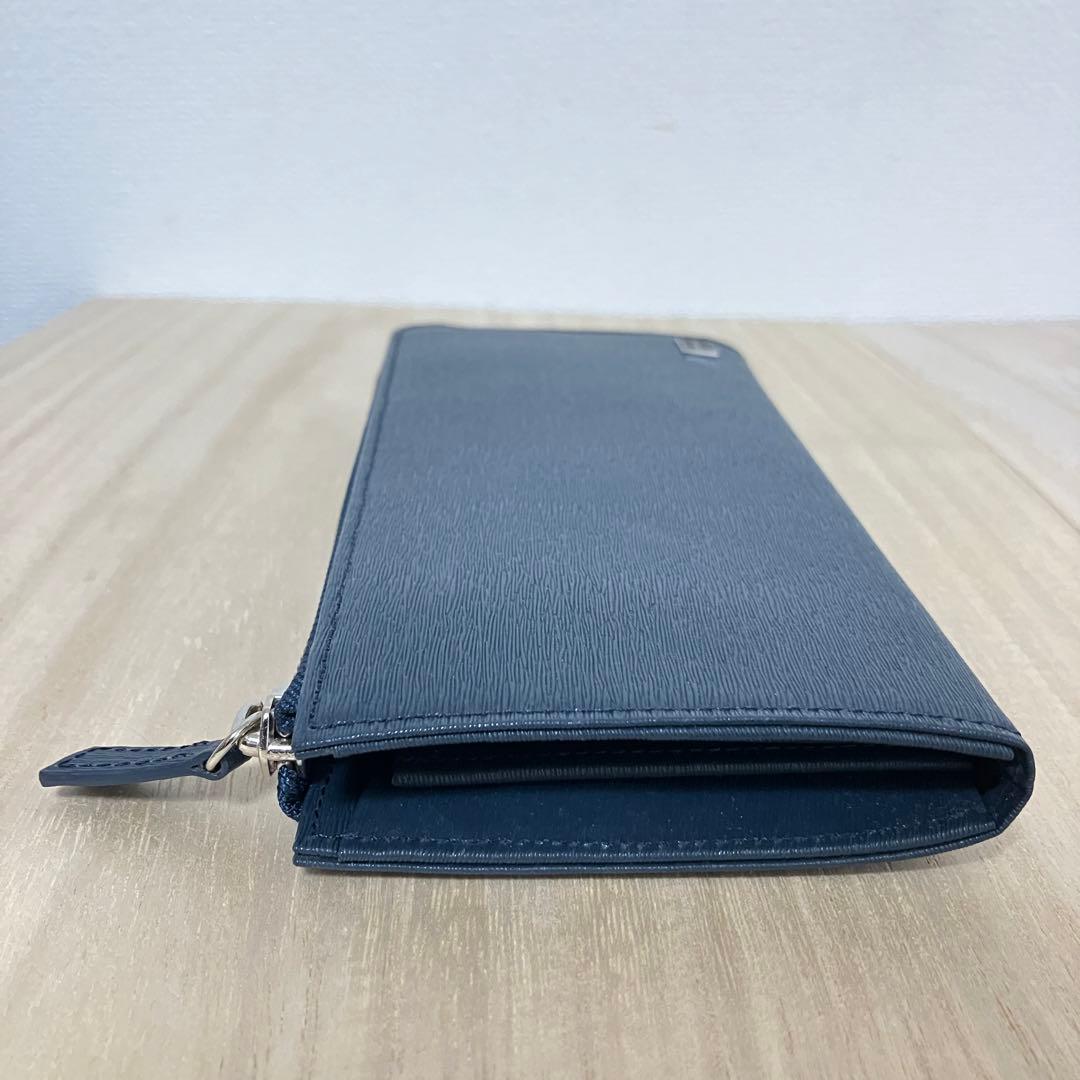 訳あり未使用✨ ポーター PORTER カレント L字ZIP 長財布 ネイビー