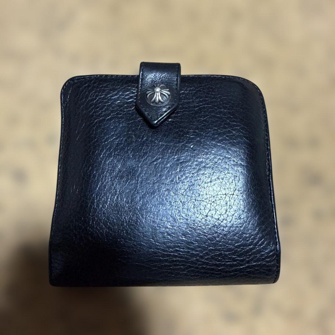 CHROME HEARTS 二つ折り財布 ブラック