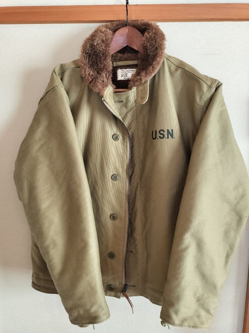 ヒューストン HOUSTON N-1デッキジャケット サイズ38