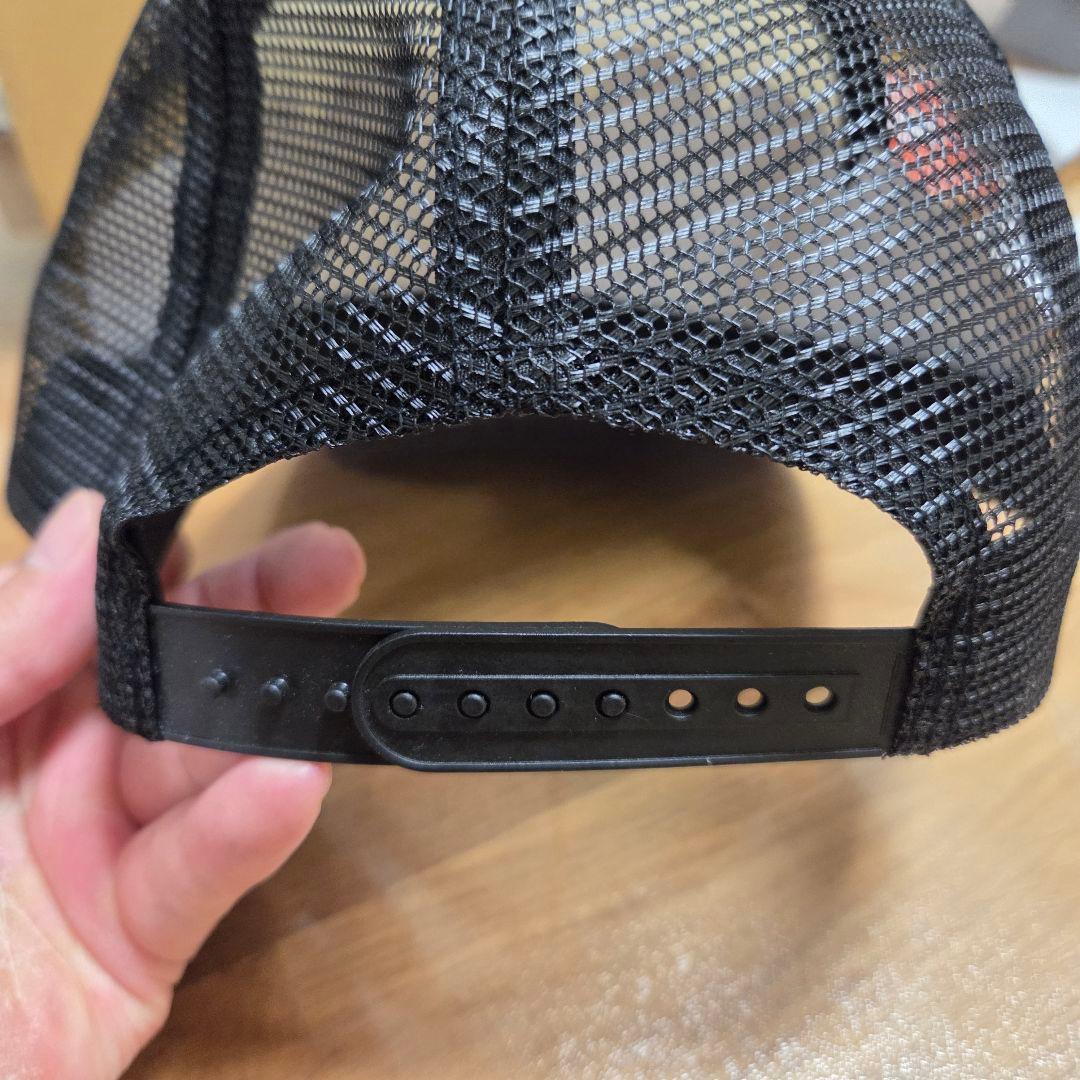 原西フィッシング倶楽部　HFC メッシュキャップ ホワイト/ブラック　完売品