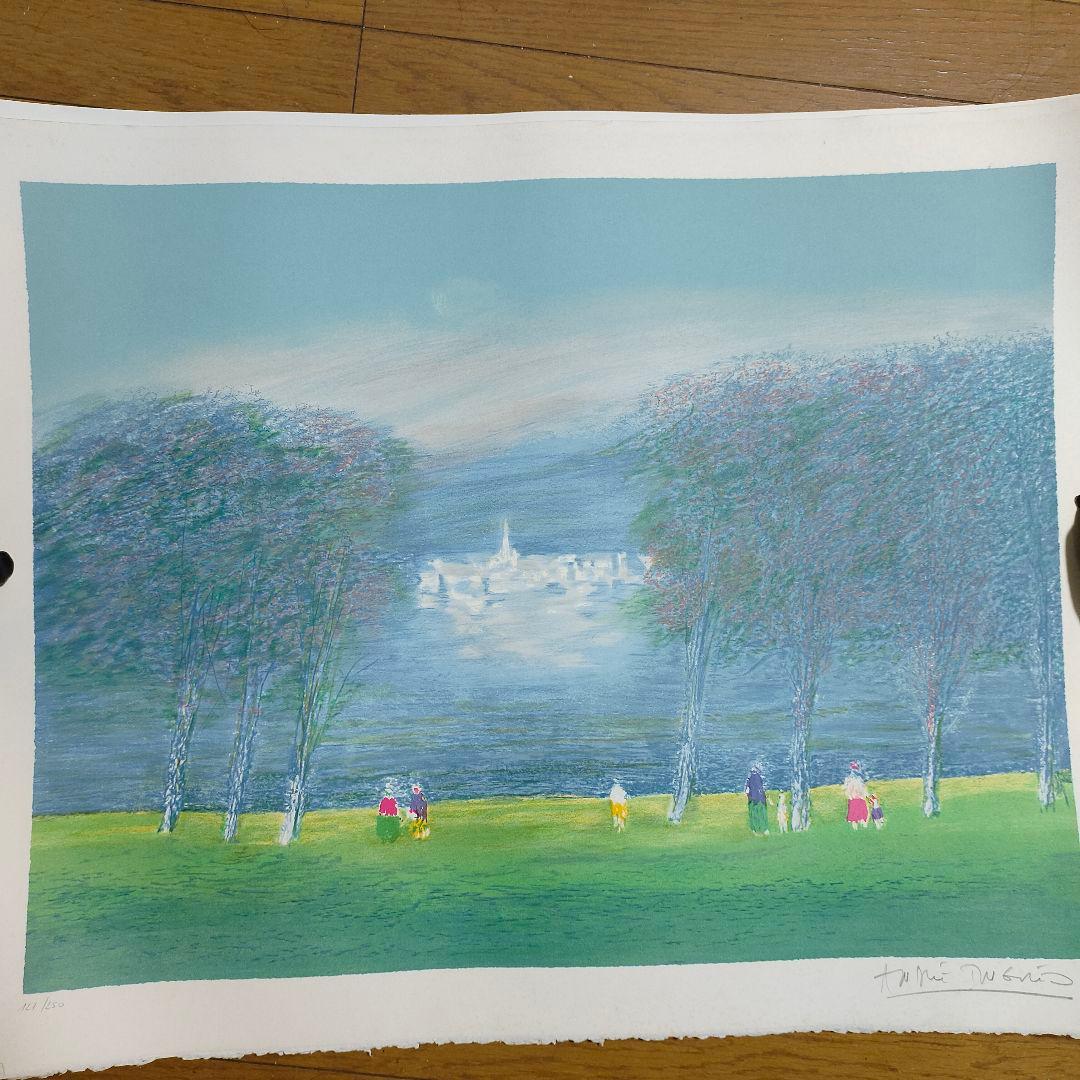 【真作保証】アンドレ・モレル 直筆サイン リトグラフ BFK RIVES