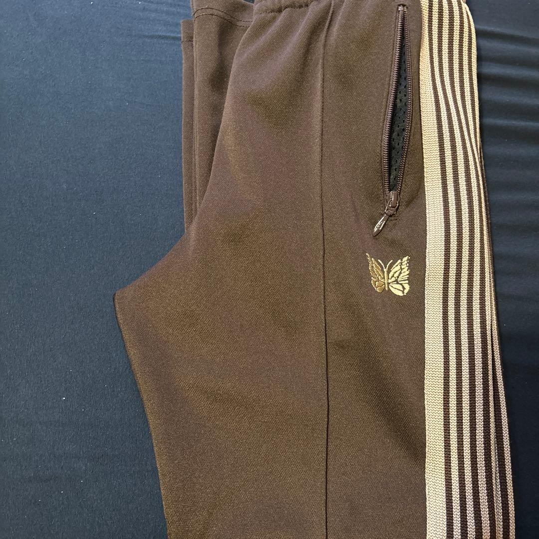 Needles トラックパンツ　ブラウン　ナロー　 サイズS