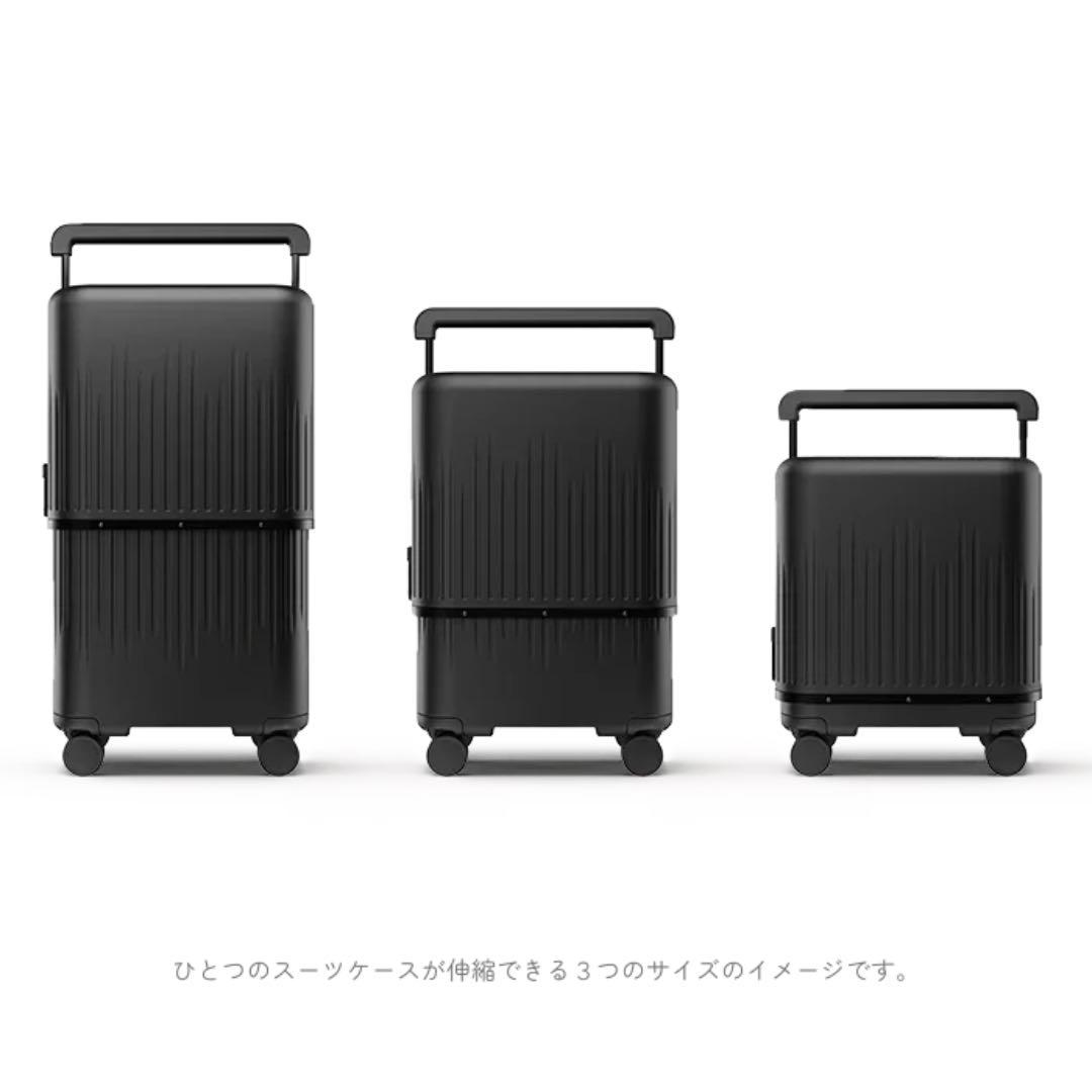 【未使用】VELO 拡張型ハードスーツケース ブラック