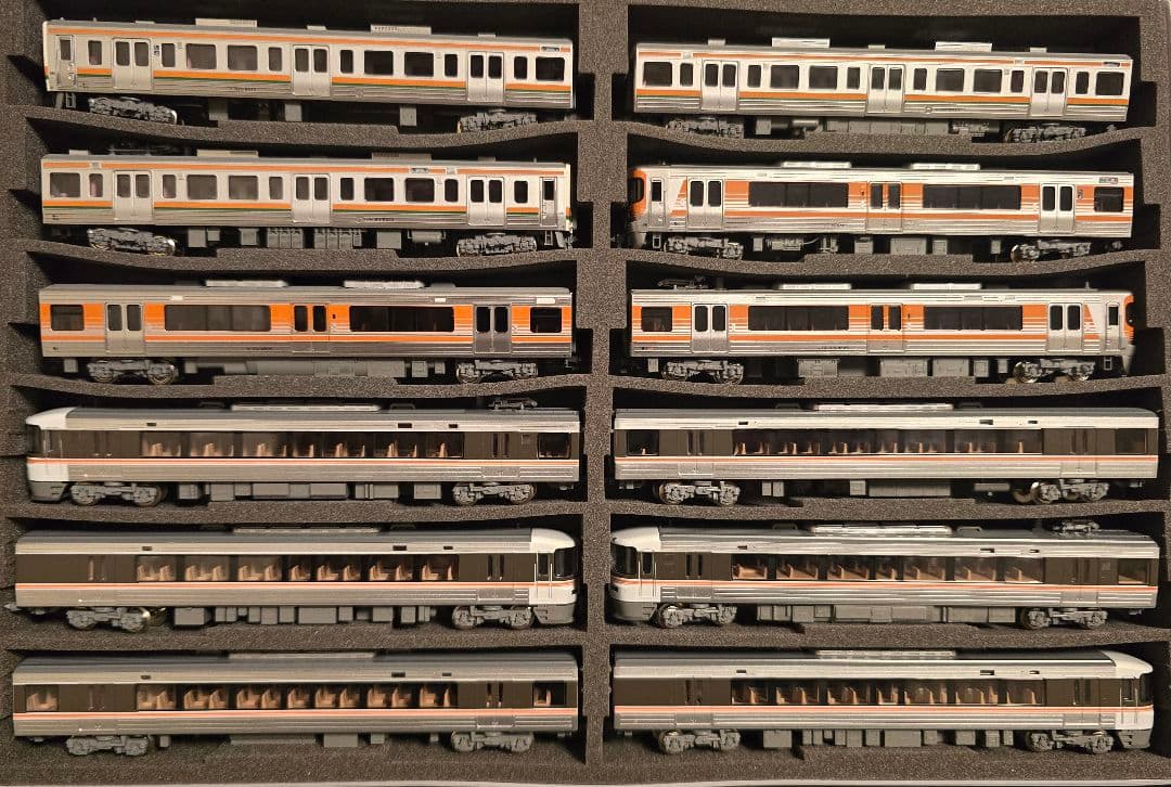 Nゲージ 211系・313系・373系東海セット↓