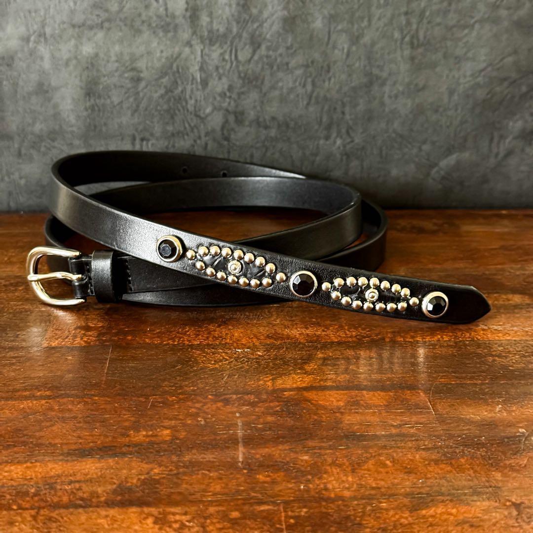 R*8様 スタッズナローベルトバタフライインレイ18mm