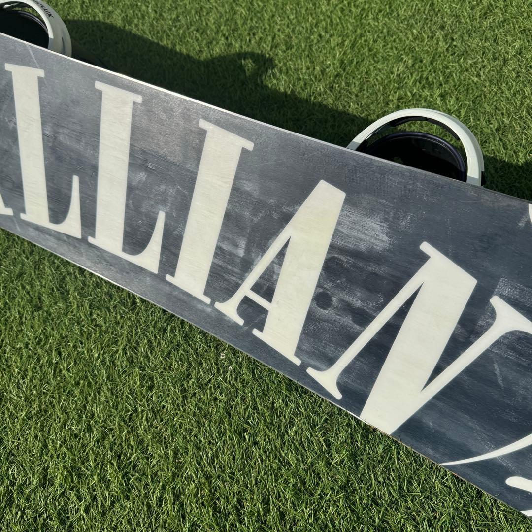 美品 ALLIAN DAMAGE 155cm FLUX PR ML セット