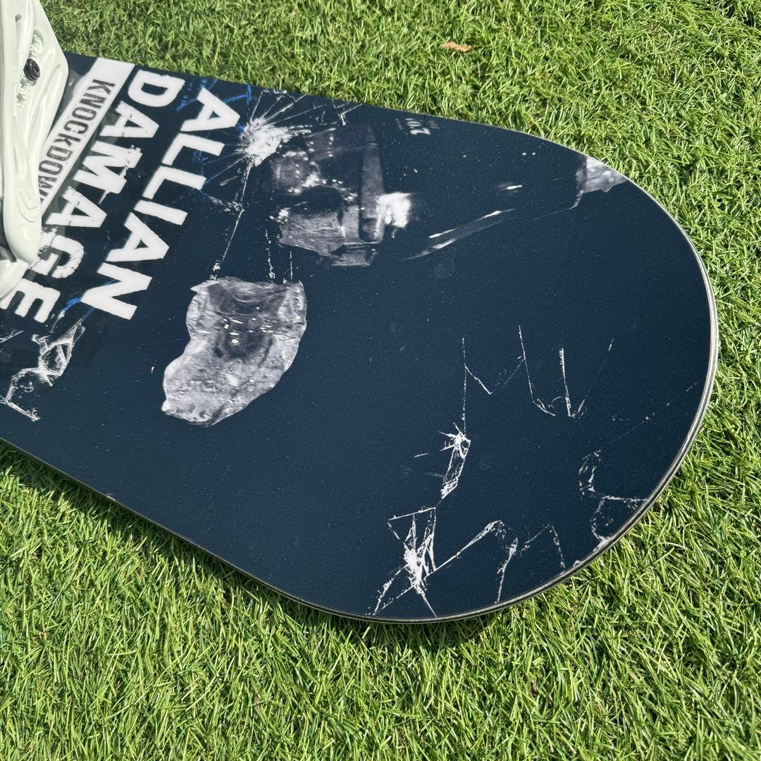 美品 ALLIAN DAMAGE 155cm FLUX PR ML セット