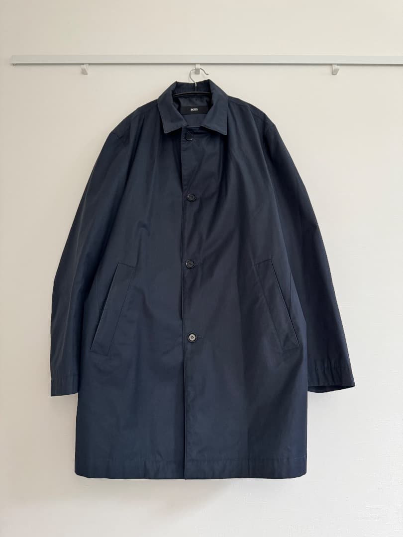 HUGO BOSS 撥水加工 ビジネスコート紺 サイズ56