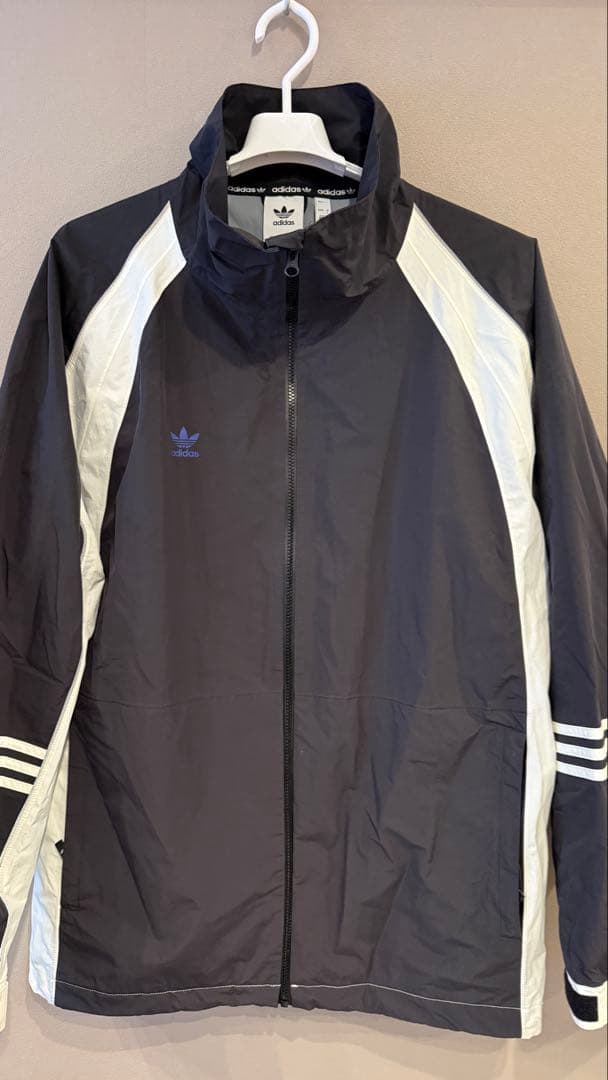 adidas スノーボードウェア 10k DNAジャケット Lサイズ 黒/白