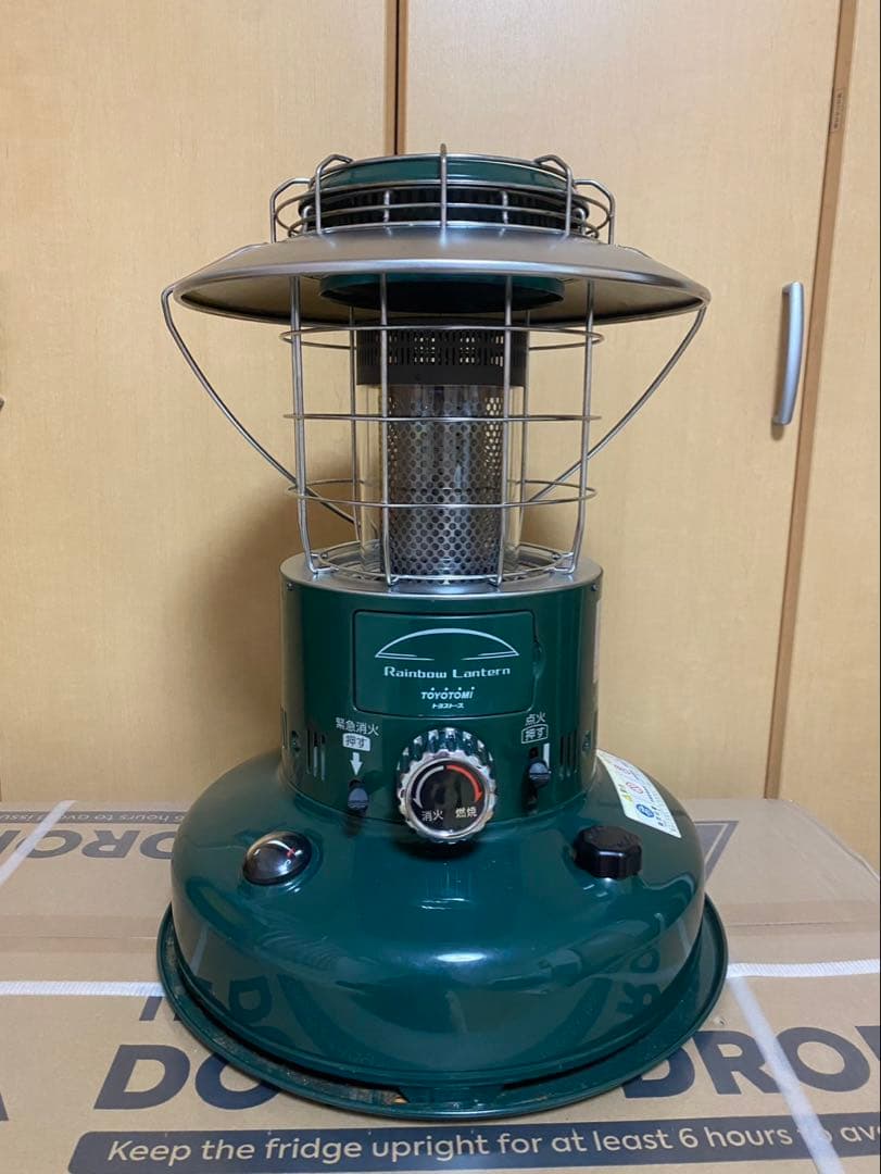 【トヨトミ・レインボーストーブ】RL-25F 遠赤カスタム 五徳・遮熱板付き