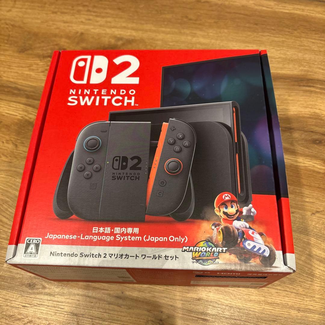 新品未使用⭐︎Nintendo SwitchD2日本語版マリオカートセット