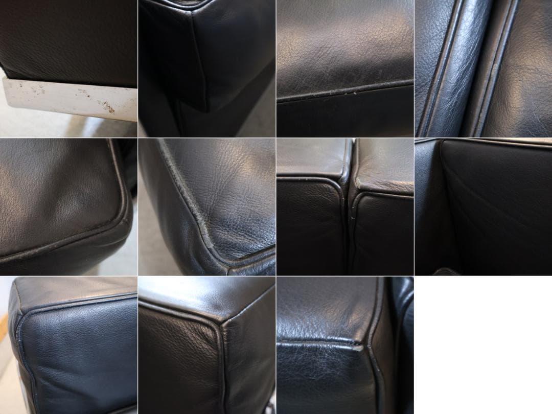 IDC OTSUKA 大塚家具 ル・コルビュジエ LC2 3人掛けソファ 3P