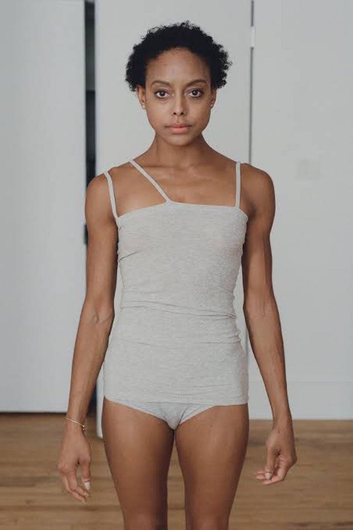 トップス Nida Tank Grey Melange