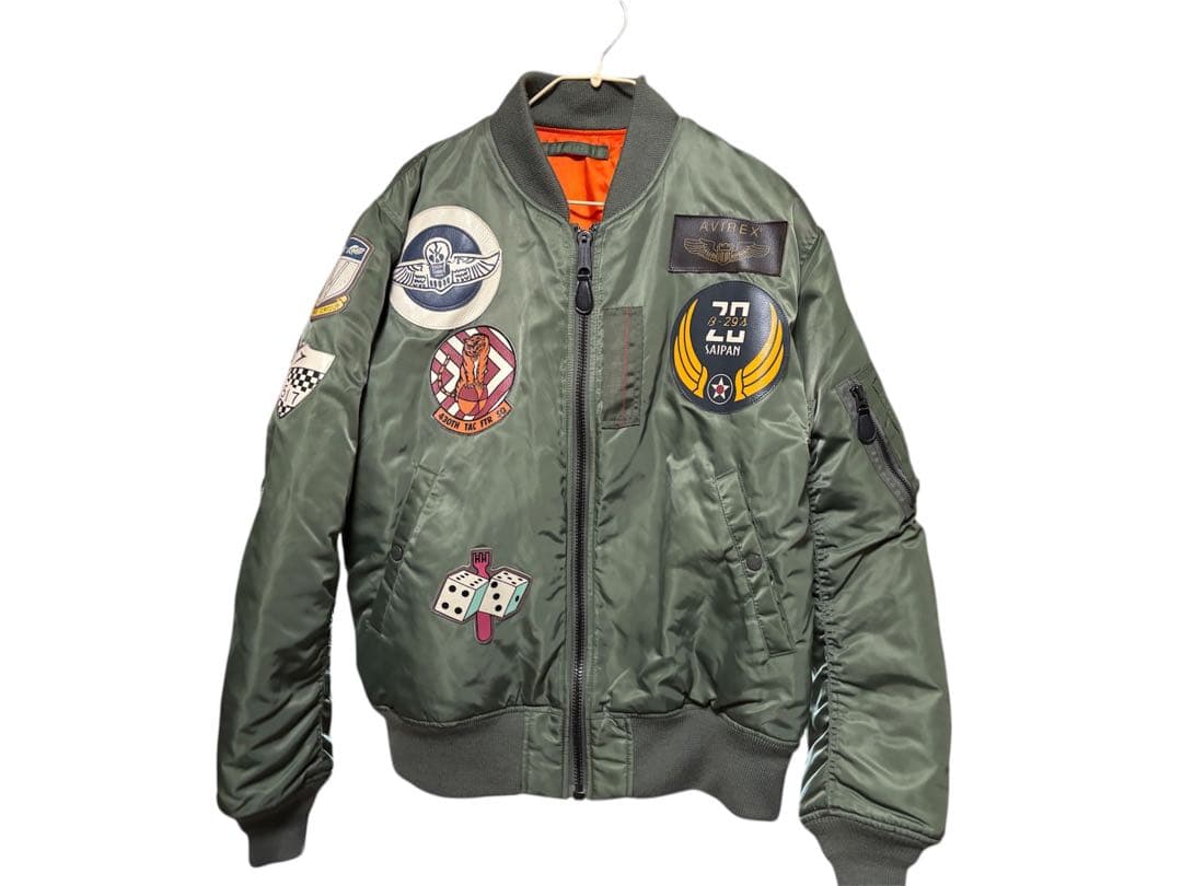 【値下げ済】AVIREX MA-1ジャケット ダブルエクストララージ