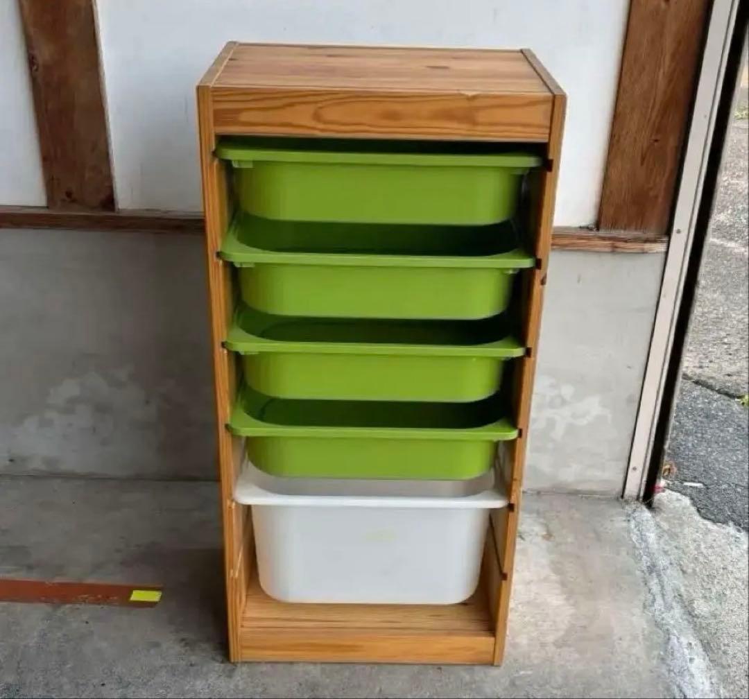 送料込❗️ 完成品❗️IKEA イケア　トロファスト