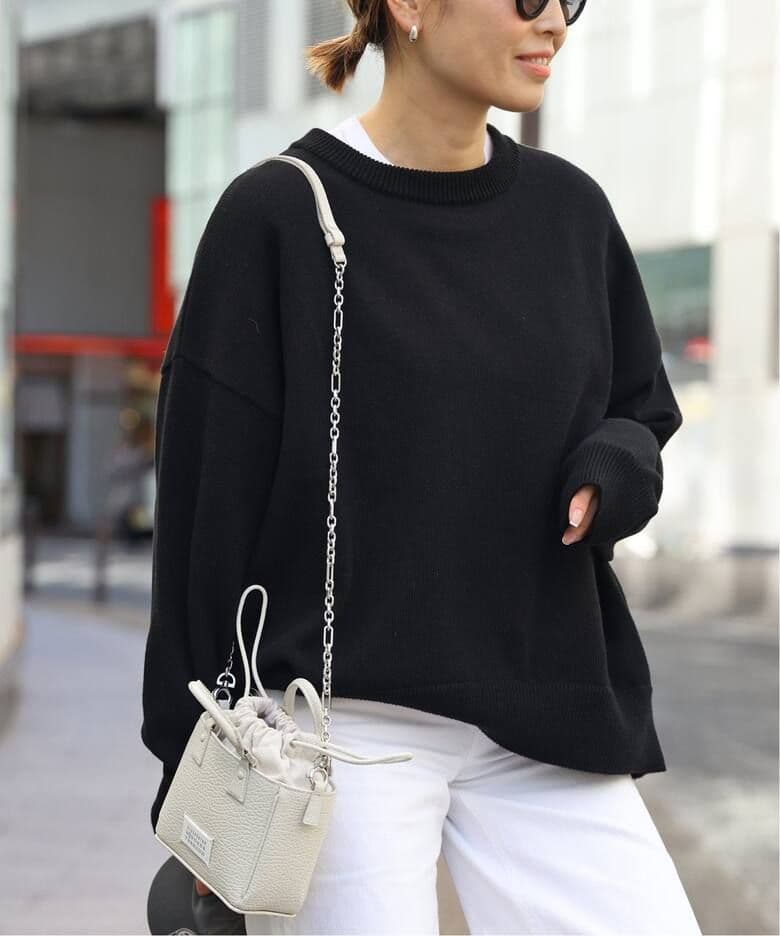 ベーシックニット★ブラック