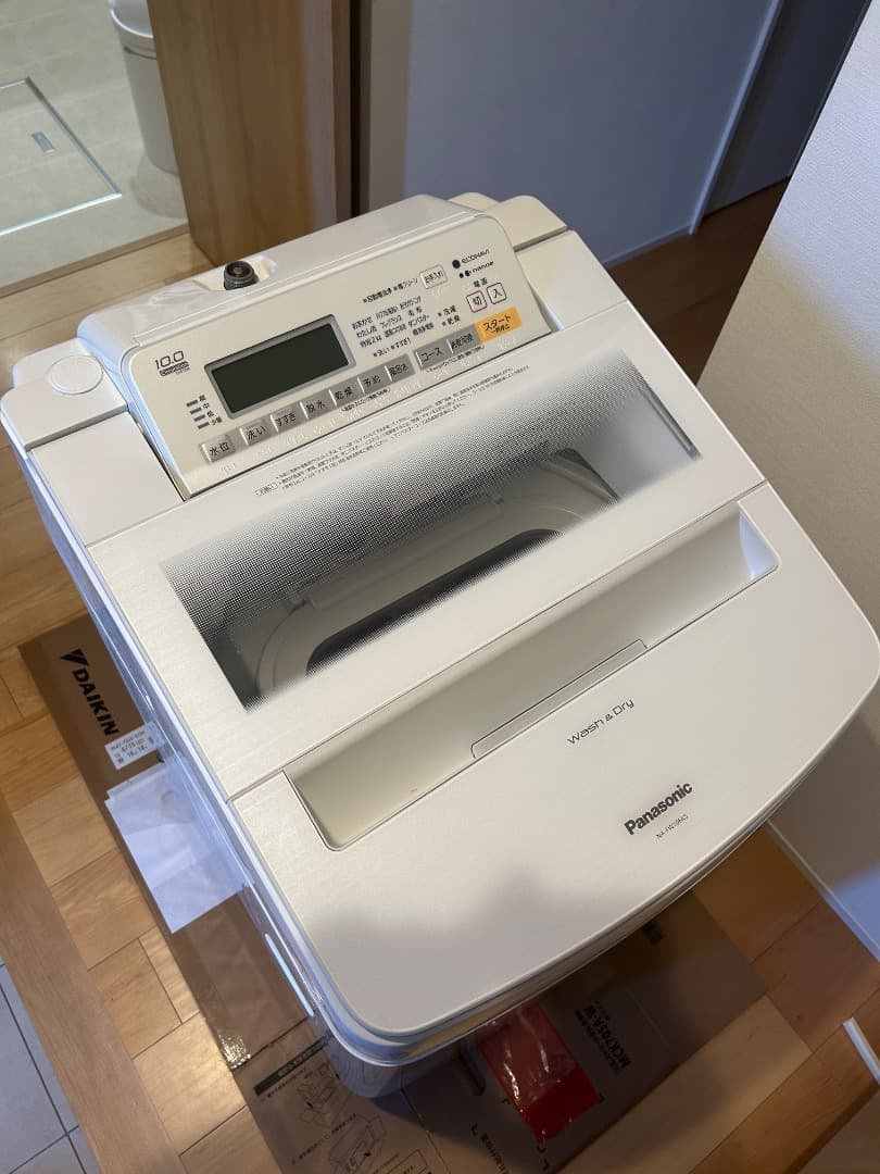 Panasonic 洗濯10kg/乾燥5kg 2019年製 NA-FW106KS