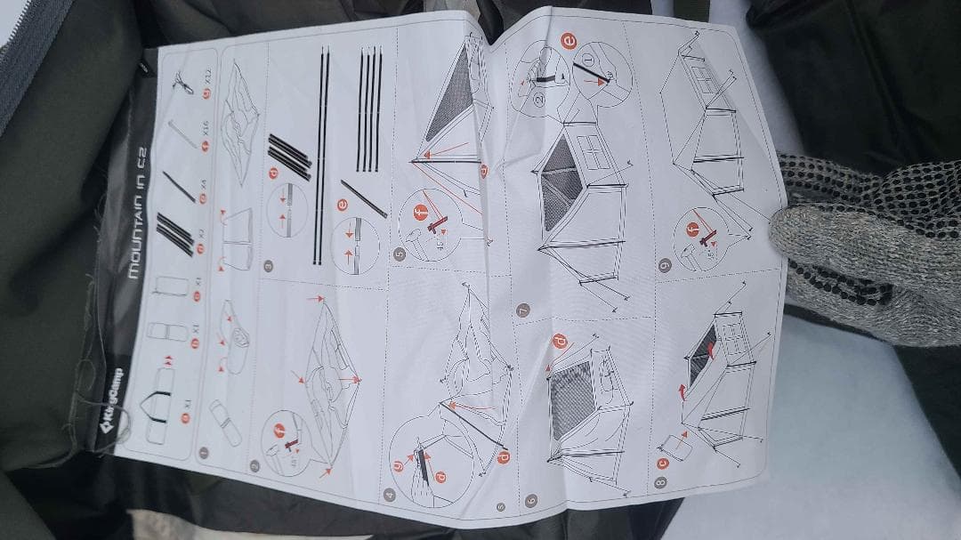 新品 キングキャンプ アウトドア キャンプ テント ロッジテント