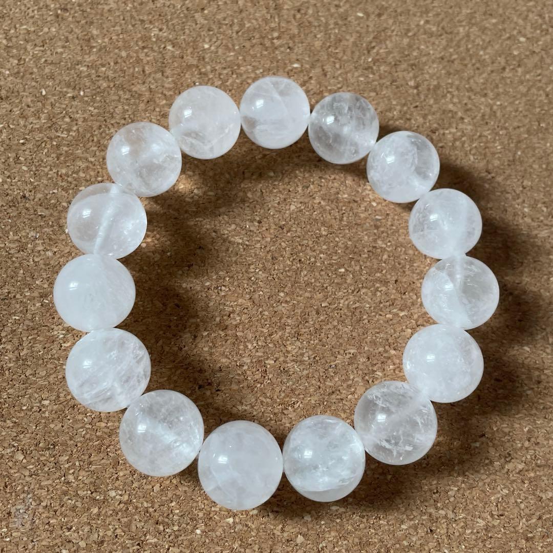 ⭐︎T.A⭐︎【H&E社正規品／保証書付き】アゼツライト 14㎜ 17.5㎝