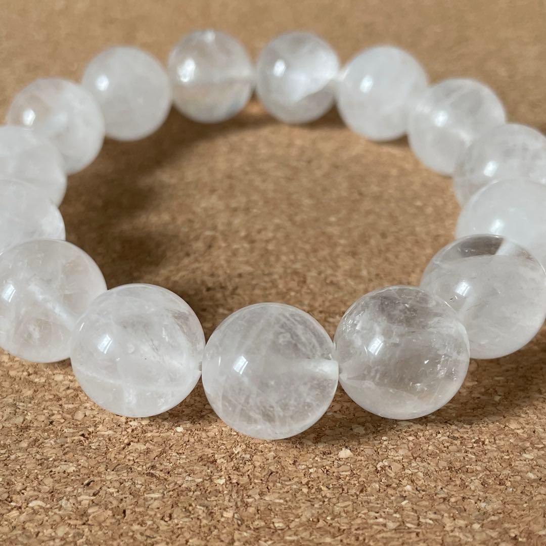 ⭐︎T.A⭐︎【H&E社正規品／保証書付き】アゼツライト 14㎜ 17.5㎝